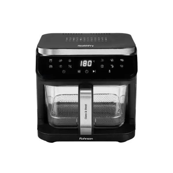 Фритюрник Air Fryer Rohnson R-2890, 1500W, 3.5L обем, Черен